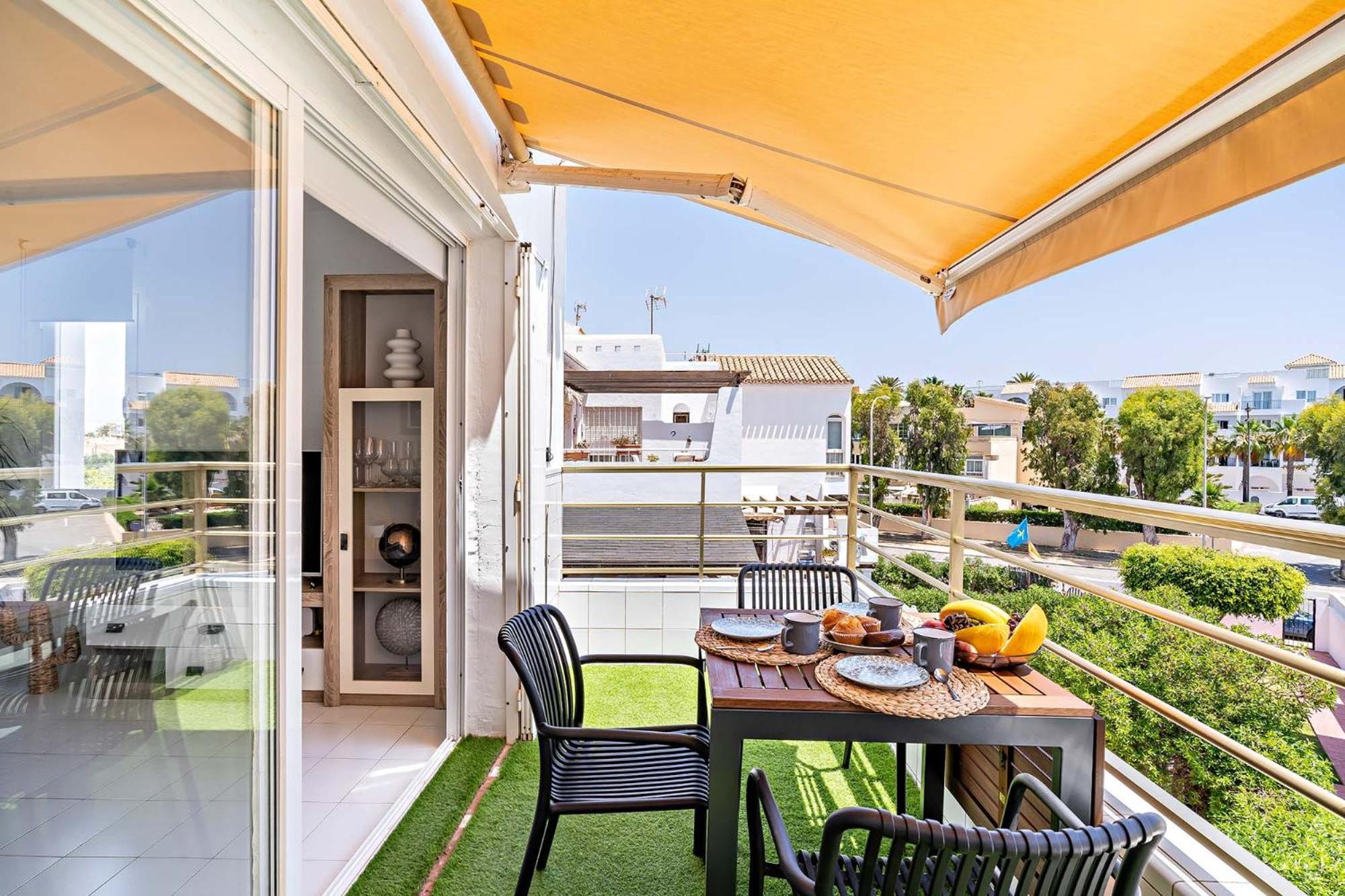 Capri - Pueblo Italia Appartement Roquetas de Mar Buitenkant foto